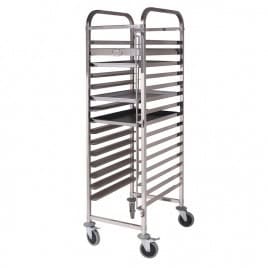 16-tier Chrome Cooling Trolley