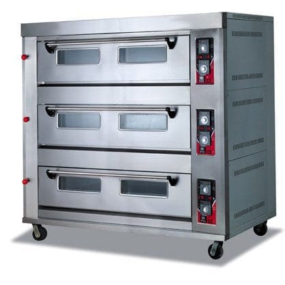 3 Deck 6 Tray Electric Oven