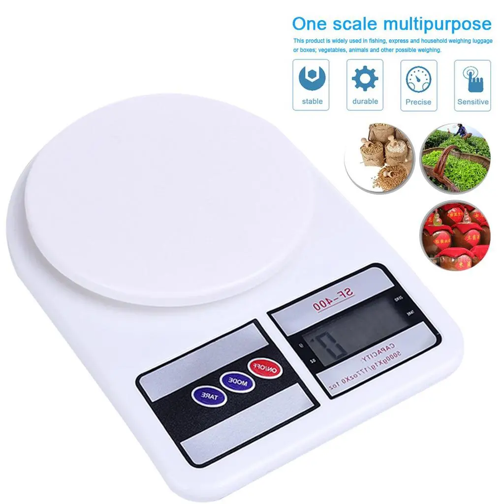 10kg Digital Kitchen Scale (Non-printing)