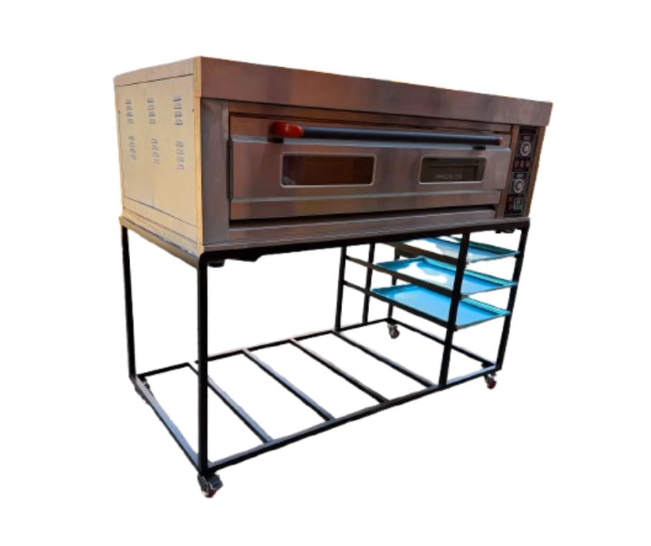 1 Deck 2 Tray Gas Oven + STAND
