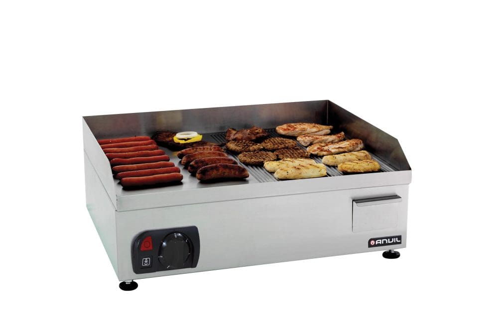 ANVIL Half Ribbed + Half Flat Griller 600mm