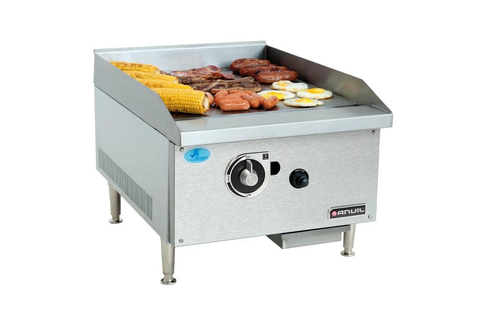 ANVIL Flat Top Griller 400mm - Gas Premiere