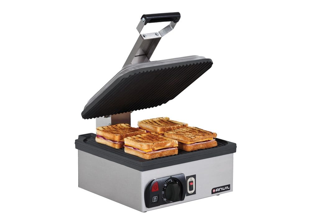 ANVIL Deluxe Panini Toaster - 9 SLICE (TEFLON COATED)
